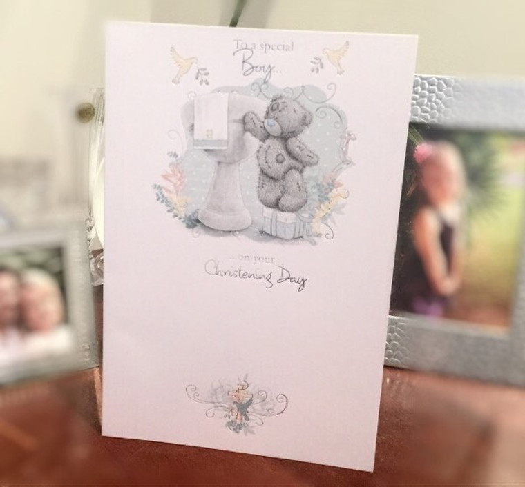 Tatty Teddy 'To A Special Boy On Your Christening Day'