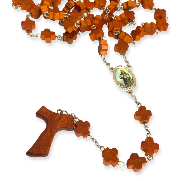 buy saint francis rosary beads