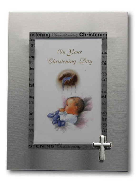 buy Christening photo frame