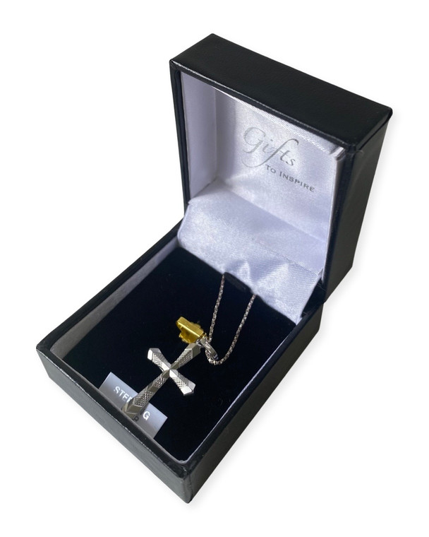 buy sterling silver cross pendant