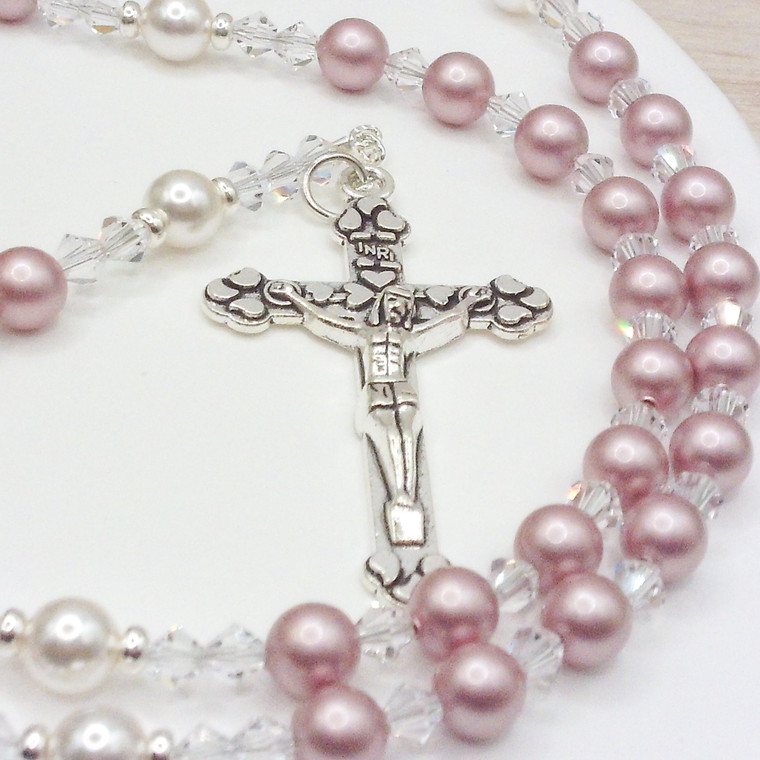 buy swarovski rosary beads