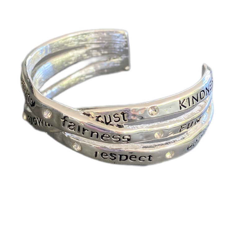 silver bracelet of inspiration