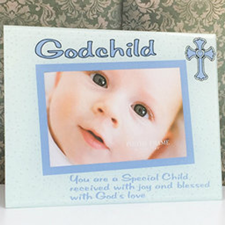 Godchild Glass Photo Frame