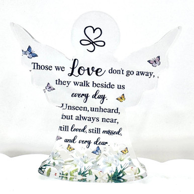 Memorial Angel Plaque – Sympathy Keepsake Gift