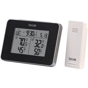 Taylor Precision Products 1731 Wireless Indoor & Outdoor Weather Station with Hygrometer R810-TAP1731