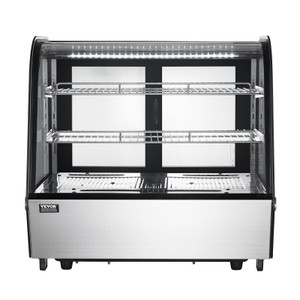 Refrigerated Display Case, 4.2 Cu.Ft./115L Countertop Pastry Display Case, 2-Tier Commercial Displa E415-DGZSJTMHX42C7I6DBV1