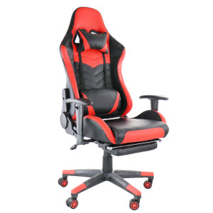 GameFitz Gaming Chair in Black and Red D970-GF-2002