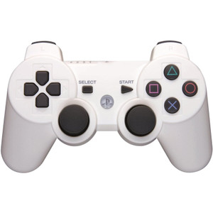 Wireless Controller for Playstation 3- White D970-PS3-TRENRO-WIRELESS-CONTROLLER