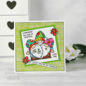 Woodware Clear Stamps 4 X4 inch Singles Gnome Friends inch N274-NM01665234_b2b
