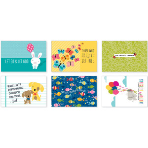 Illustrated Faith Postcards Animals Blessings By Mail N274-FC01020363