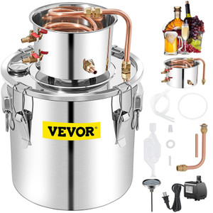  Alcohol Still 13.2Gal/50L, Alcohol Distiller with Circulating Pump, Alcohol Still Copper Tube, Whi E415-ZLQDLNTDBM50L0C7ZV1