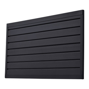  Slat Wall Paneling, 2 x 4 ft, PVC Garage Slatwall with Modular Design, Black Slat Wall Easy-to-Ins E415-BTQBPVC8SQFTVJJ5HV0