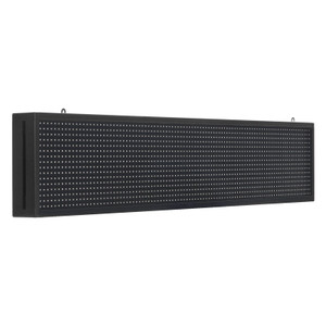  Programmable LED Sign, P10 Full Color Flexible Digital Scrolling Panel, DIY Custom Text Pattern GI E415-YPGDGGP40X8YXTP44001V1