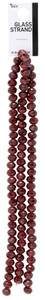 Cousin DIY Glass Crystal TieDye Bead Strand 24 99PkgRed Pack of 2 N274-NM01715951_2