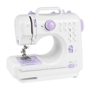 Sewing Machine for Beginners Mini Sewing Machine with 12 Built-in Stitches - Color: White D681-EP25723US