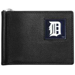 Detroit Tigers Wallet Leather Billfold Clip Wallet Z157-5460330768