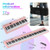 88 Key Foldable Electric Keyboard Piano with Wireless MIDI and Dual Speakers-Pink - Color: Pink D681-MU10117US-PI