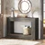 Modern Farmhouse 47-inch Long Sofa Table in Dark Grey Black Wood Finish Q280-BLRFMHCSTB1192754
