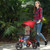 4-in-1 Kids Tricycle with Adjustable Push Handle-Red - Color: Red D681-TY326400RE
