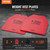 Weight Vest Plates, 8.75 LB Pairs, Premium Steel Weighted plates, Contoured Ergonomic Fit ?“ WODs,  E415-BXGBPBSP875LPAWECV0