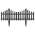 Lawn Edgings 17 pcs Anthracite 32.8'PP A949-314682