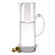10" Clear Mouth Blown Lead Free Crystal Glass Pitcher N270-376166
