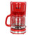 Better Chef 12 Cup 900 Watt Coffee Maker in Red D970-IM-117R