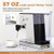Costway Espresso Machine 20 Bar Compact Stainless Steel Coffee Maker with Milk Frother-Silver - Col D681-walmart-ES10585US-SL