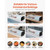 Sushi Display Case Refrigerator, 1.8 Cu.ft Commercial Sushi Case, 5-Pan Countertop  Showcase with C E415-LZSSZSJTSYX5VSAZ3001V1