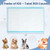 Dog and Puppy Pee Pads 24" x 17" (300 Counts) for Potty Training-Blue B593-PU10095