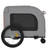  Pet Bike Trailer Orange and Gray Oxford Fabric and Iron A949-93858
