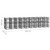  Outdoor Dog Kennel Steel 178.6 ft A949-3097944
