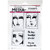 Ranger Dina Wakley Media Cling Stamps Boxed Faces N274-FC01052791