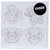 Kaiser Colour Gift Card with Envelope Pug Faces N274-FC01450191