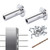  121 Pack T316 Stainless Steel Protector Sleeves for 1/8" Wire Rope Cable Railing, DIY Balustrade T E415-BXGBHTYS121JM10KIV0