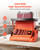  Oscillating Belt and Spindle Sander, 2400RPM Benchtop Spindle Sander with 5/8" Stroke, 5 Sleeves ( E415-ZZSGJTSZZSD2OC7KR001V1