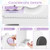 Sewing Machine for Beginners Mini Sewing Machine with 12 Built-in Stitches - Color: White D681-EP25723US