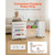  Folding Sewing Table, Multipurpose Sewing Machine Table with Cabinet, Charging Station, Compact De E415-FRZJYXXKZDHJ8HVH4001V1