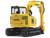 Komatsu PC78US-11 Excavator Yellow 1/50 Diecast Model by DCP/First Gear F977-50-3474