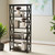 Tall 5-Tier Bookcase in Black Wood Finish Q280-BM637951