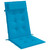 Highback Chair Cushion Set of 2 Light Blue A949-361886