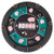 Portable 48 Inch 6-Player Foldable Poker Table Top Round Game Mat-Green B593-UY10157