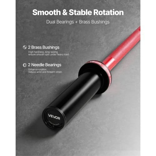 4FT Barbell Bar, Fits 2-Inch Weight Plates, Barbell Bar with Knurled Grip for Strength Training, We E415-GLGGLG12MTCTQ2ESB001V0