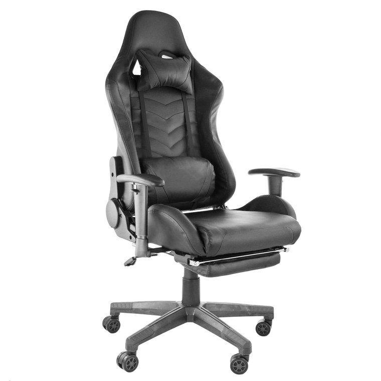 GameFitz Gaming Chair in Black D970-GF-2001