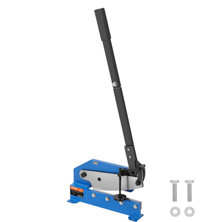  12" Manual Hand Plate Shear for Metal Sheet Processing, HS-12 Benchtop Cutter with Q235 Material,  E415-SDJBQ12YC14Z3EIXQV0