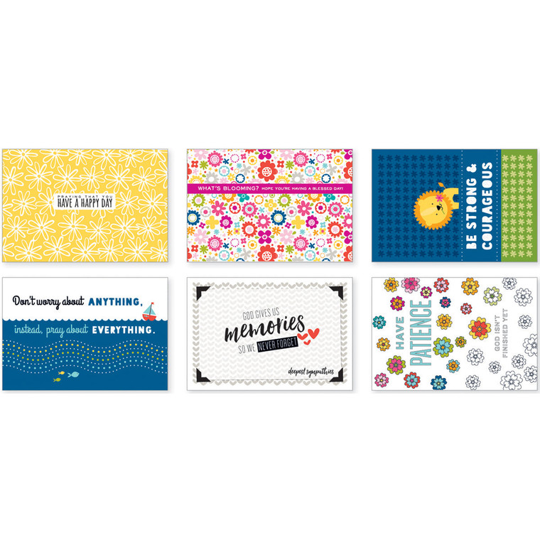 Illustrated Faith Postcards Encouragement Blessings By Mail N274-FC01020349