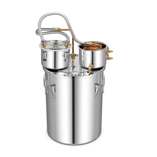 5/10 Gal 22/38 L Water Alcohol Distiller for DIY Whisky-5 Gal B593-KC55271US