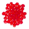 Firepolish 3mm Czech Glass Beads SIAM RUBY (Strand of 50)