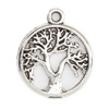 Silver Plated TREE OF LIFE CHARM