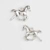 20x14mm Silver Plated HORSE CHARM